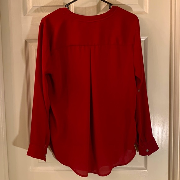 SIMPLY VERA VERA WANG Red Blouse - Picture 3 of 11